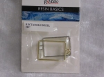 Ribtex Resin Basics Rectangle Bezel Frames 2pc